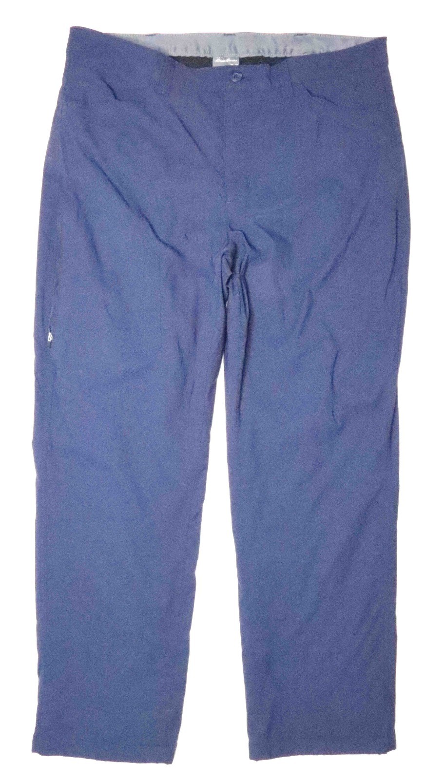 Eddie Bauer Tech Navy Fleece Lined 2-Way Stretch Pants Mens Size 38 x 30