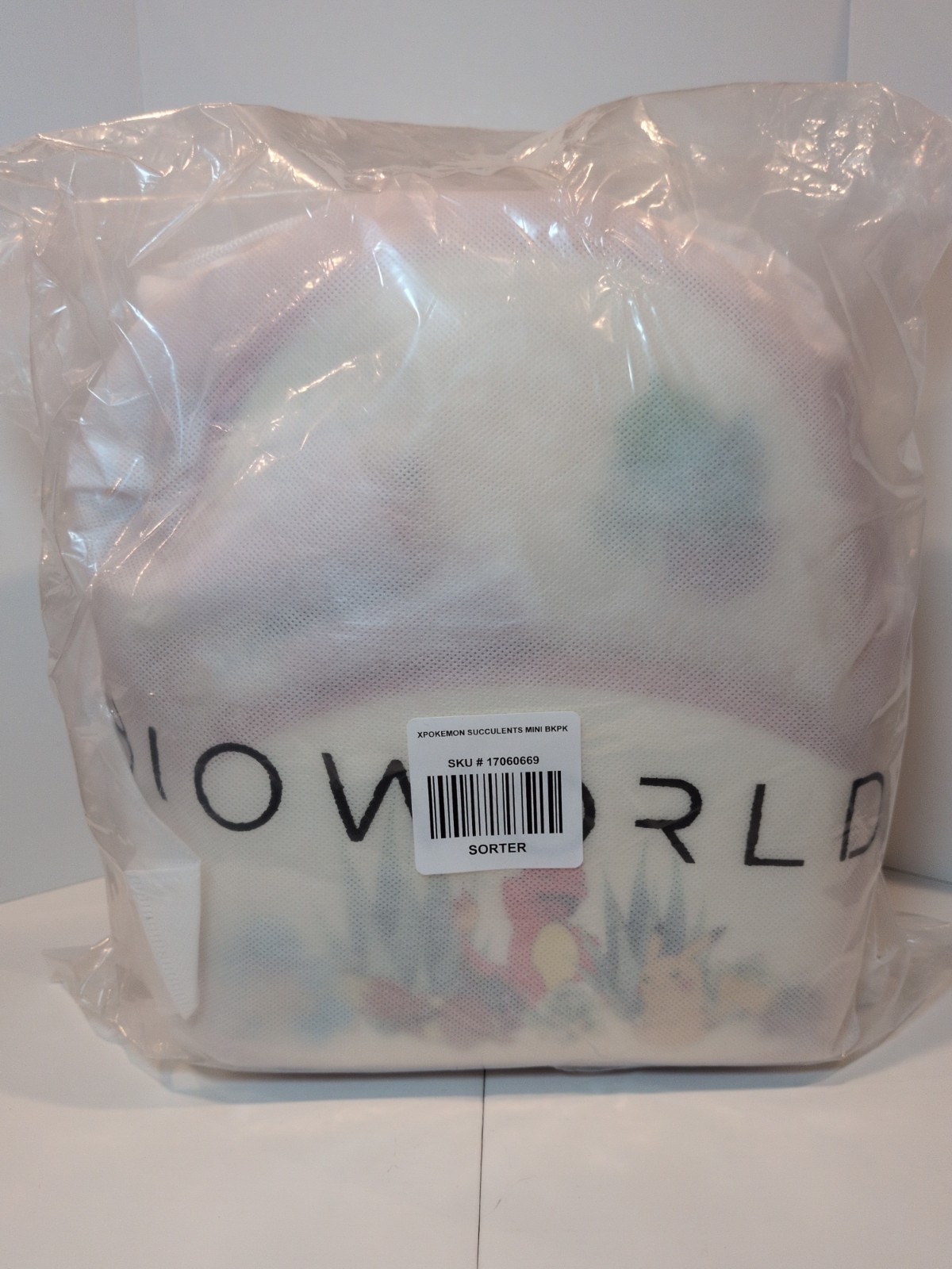 Bioworld Pokemon with Succulents Mini Backpack NWT BoxLunch Exclusive