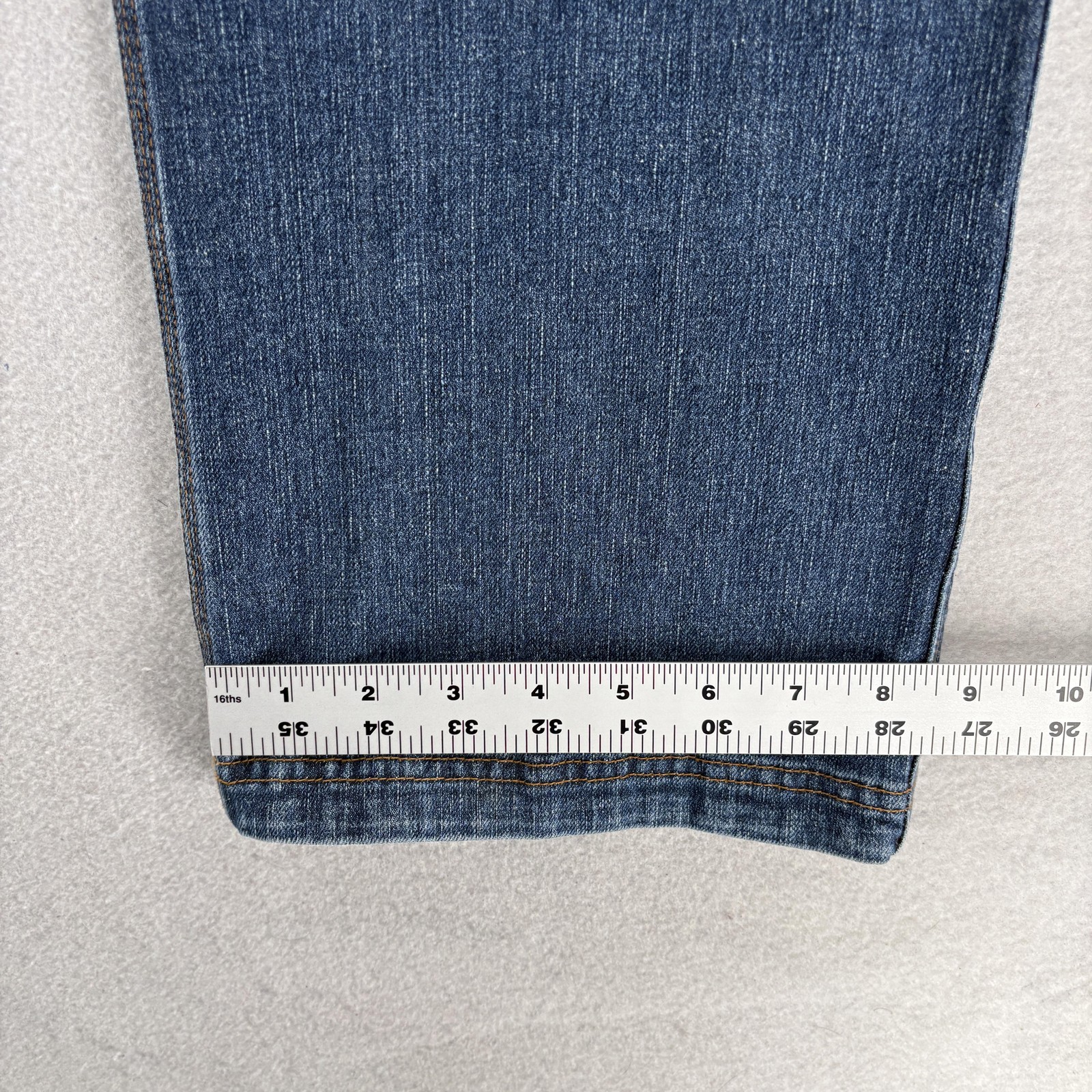 Duluth Flex Ballroom Jeans Mens 40×32 Blue Medium Wash Relaxed Straight Denim