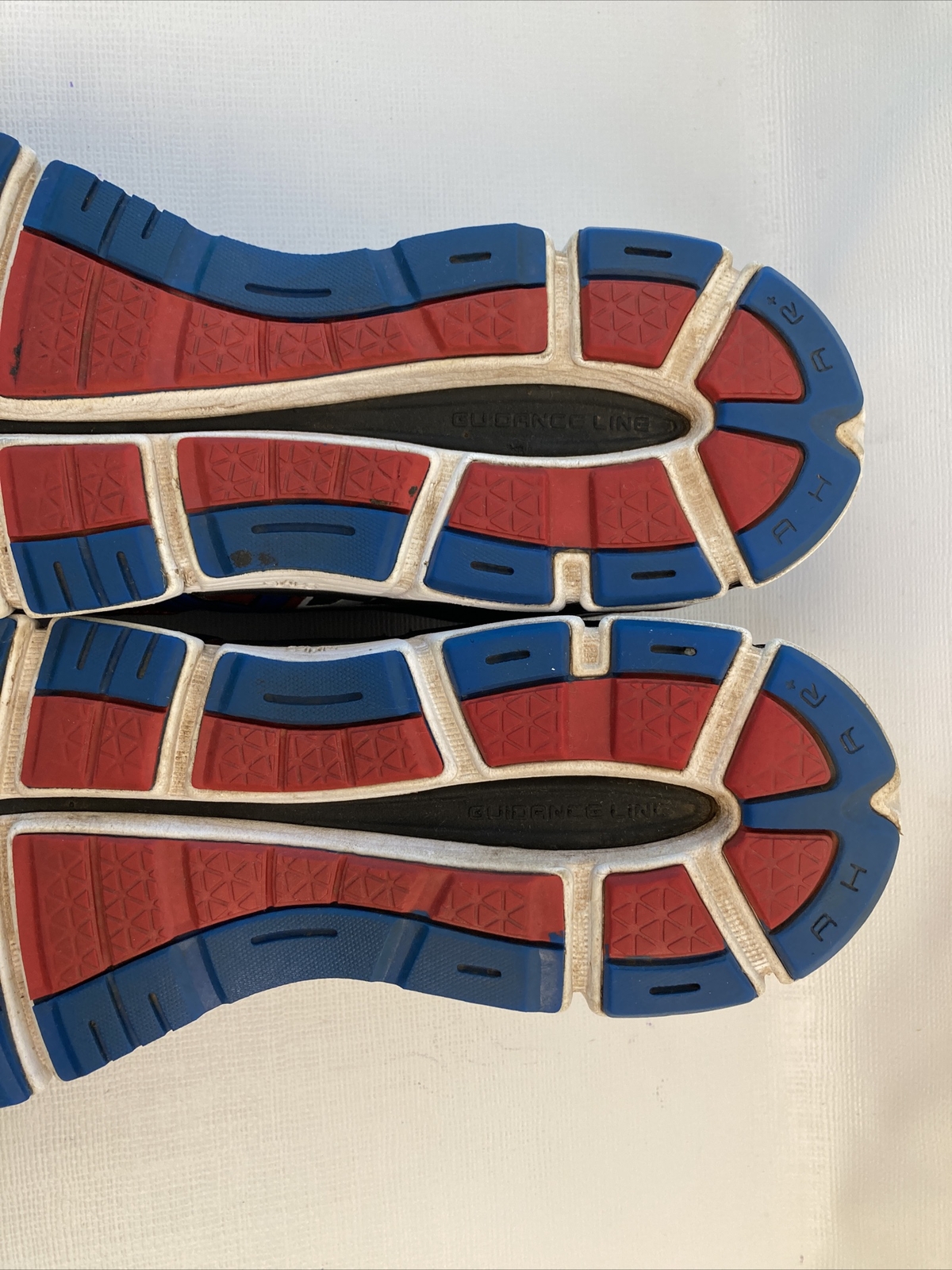 Asics Gel Cirrus33-2 Red Black Blue T314N Running Shoes Men 12.5 EUC HTF RARE