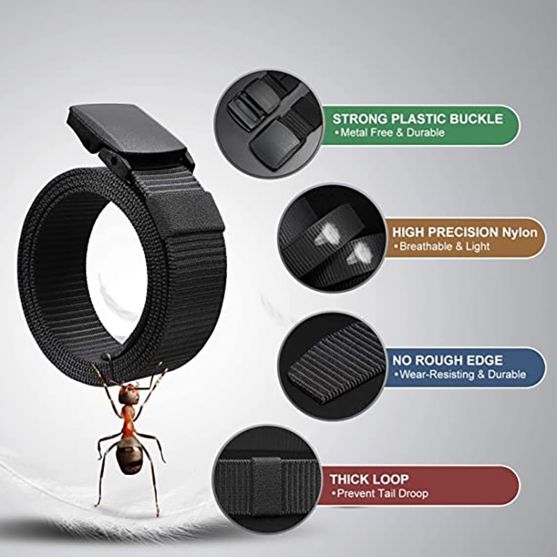 Mens Tactical Nylon Belt Military Web Quick Release Non Metal Buckle Work Casual