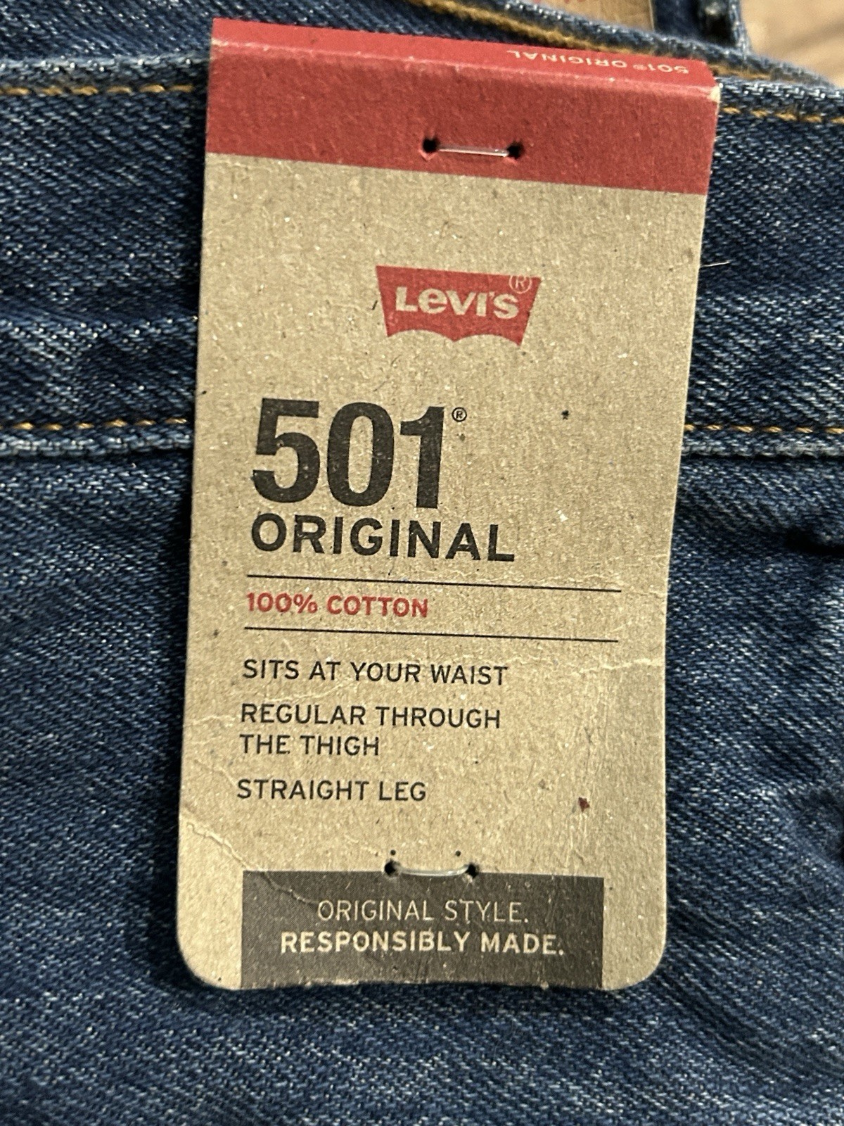 Levi’s 501 Original Men’s Jeans Lot of 4 W38 L36 NWT 00501-0194 Dark Stonewash