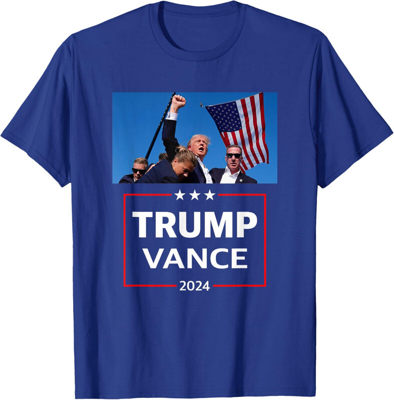 Trump Vance 2024 Election Rally Campaign Event Fans Unisex T-Shirt