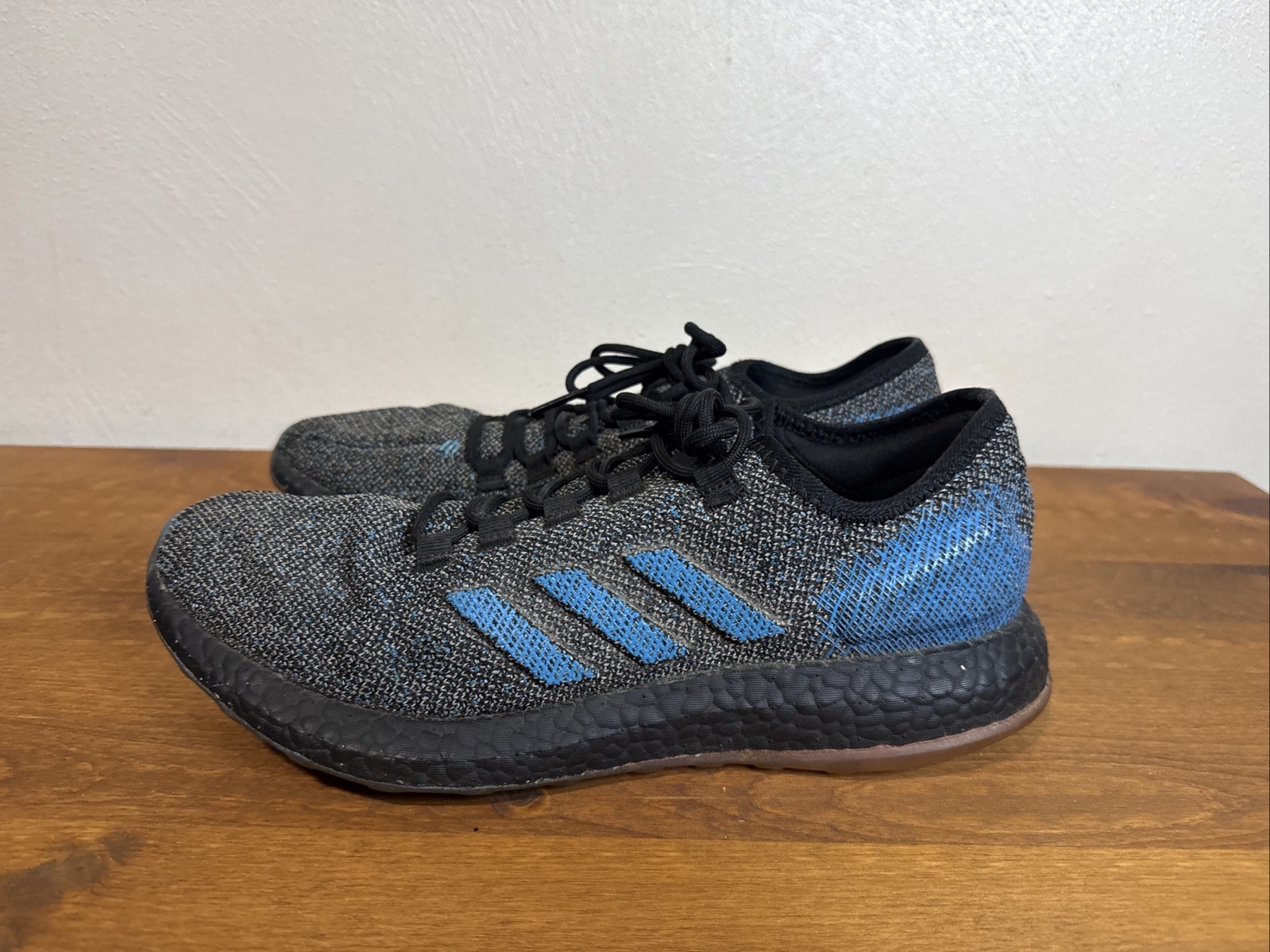 Adidas PureBoost LTD Active Running Sneakers Shoes Blue Gray B37811 Men’s Sz 9.5