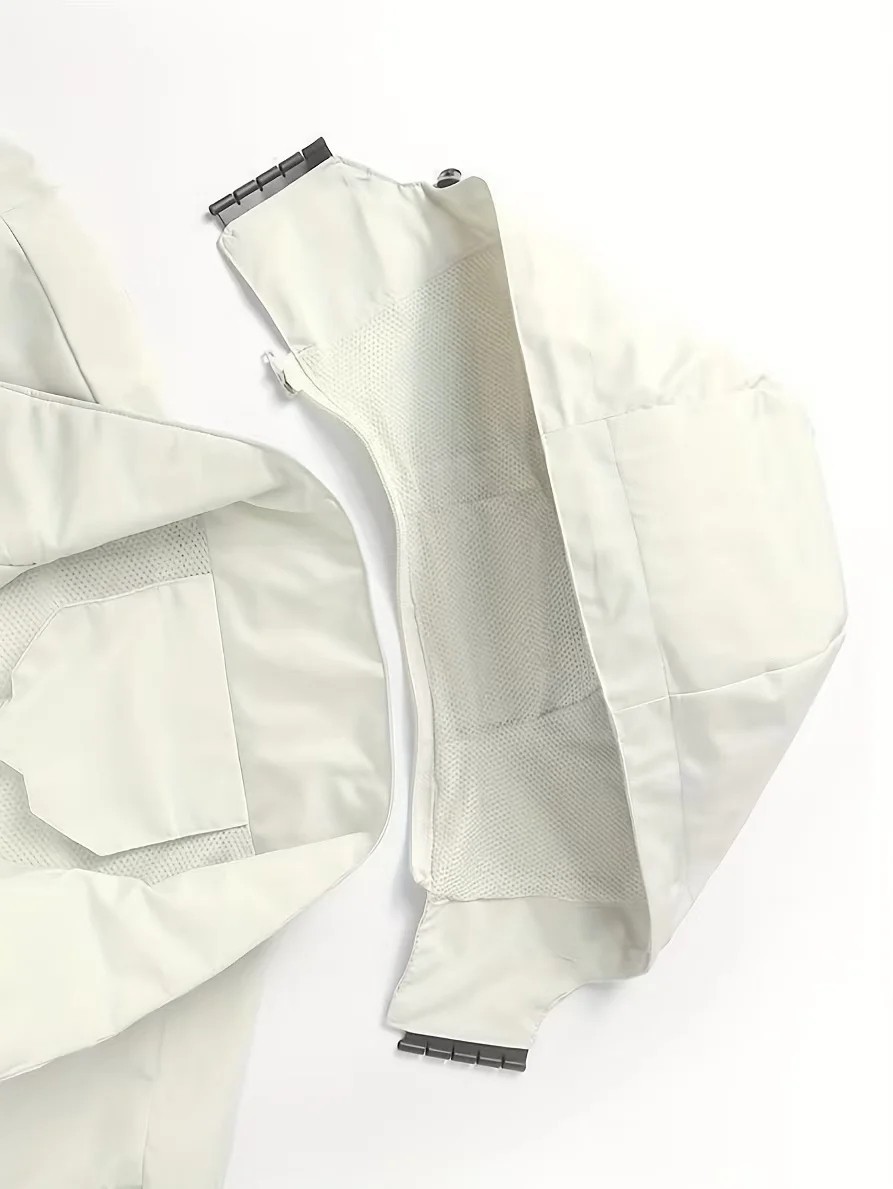 Men’s Waterproof Rain Jacket — Lightweight Hooded Windproof Outdoor Coat