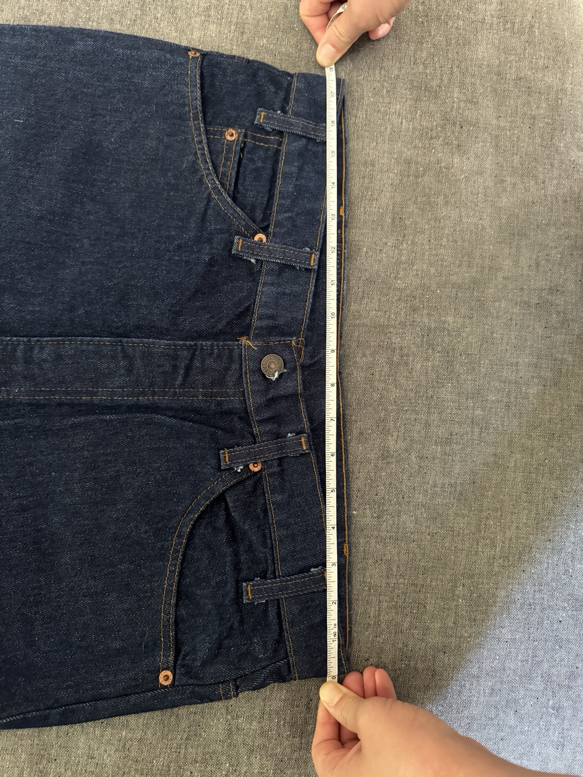Levi’s Saddleman Boot Cut 517 Demin Jeans Deadstock Orange Tab 36×32