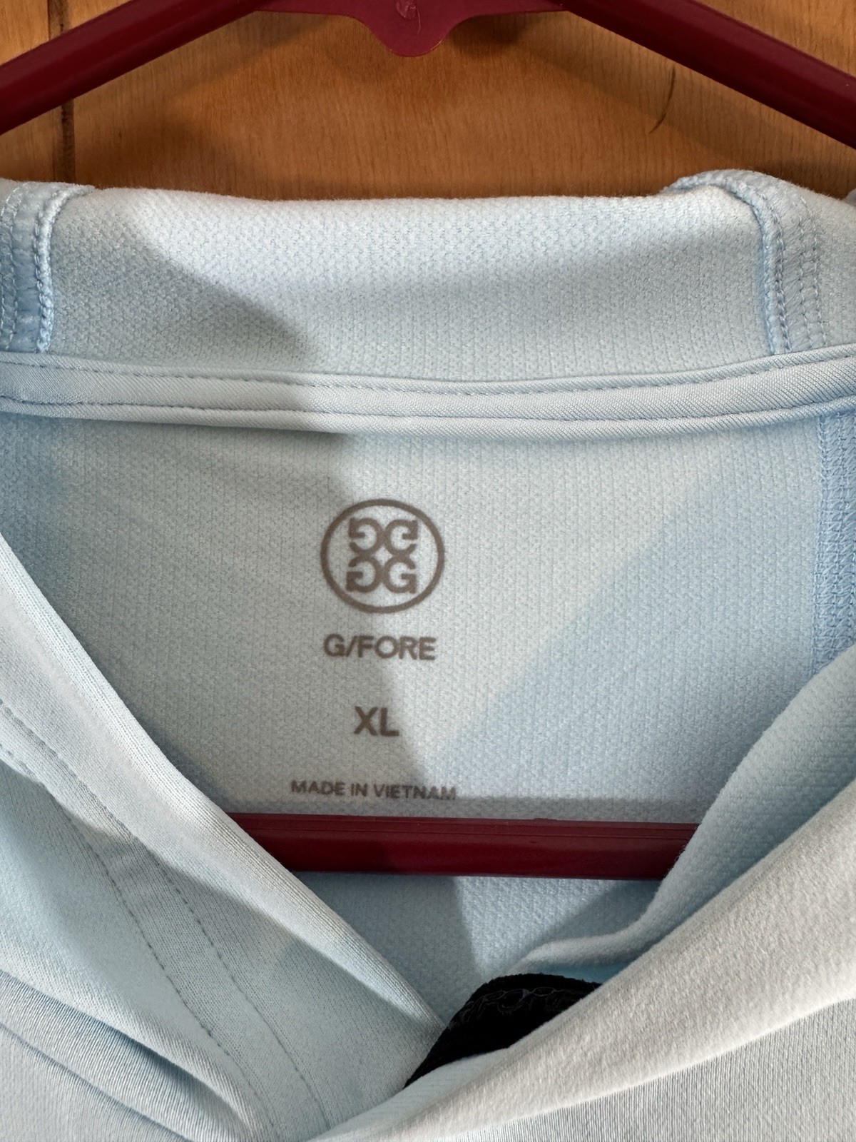G/FORE Men’s Pullover Hoodie XL Blue Solid Long Sleeve Hooded GMM000015