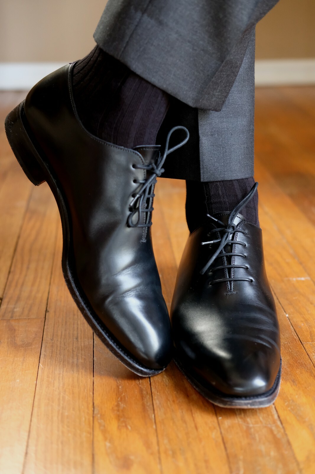 Mens Cotton Dress Socks Work Business Formal Luxury Over the Knee High Winter