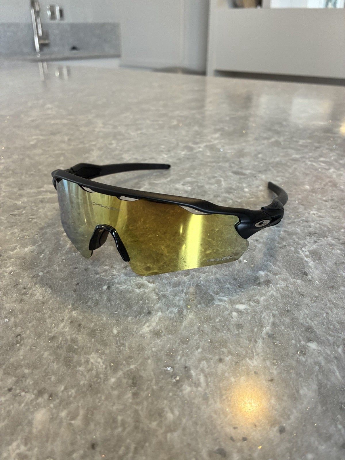 NEW Oakley Radar EV Path Golden Yellow PRIZM Sunglasses OO9208