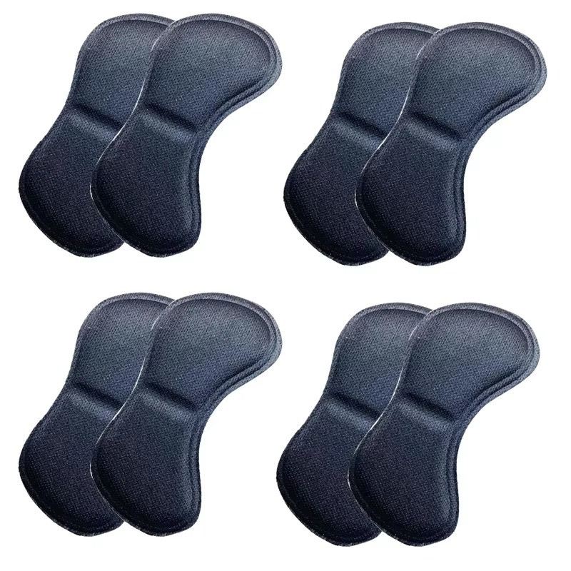 4 Pairs Heel Grips – Anti-Slip Cushion Pads for Loose Shoes & Blister Protection