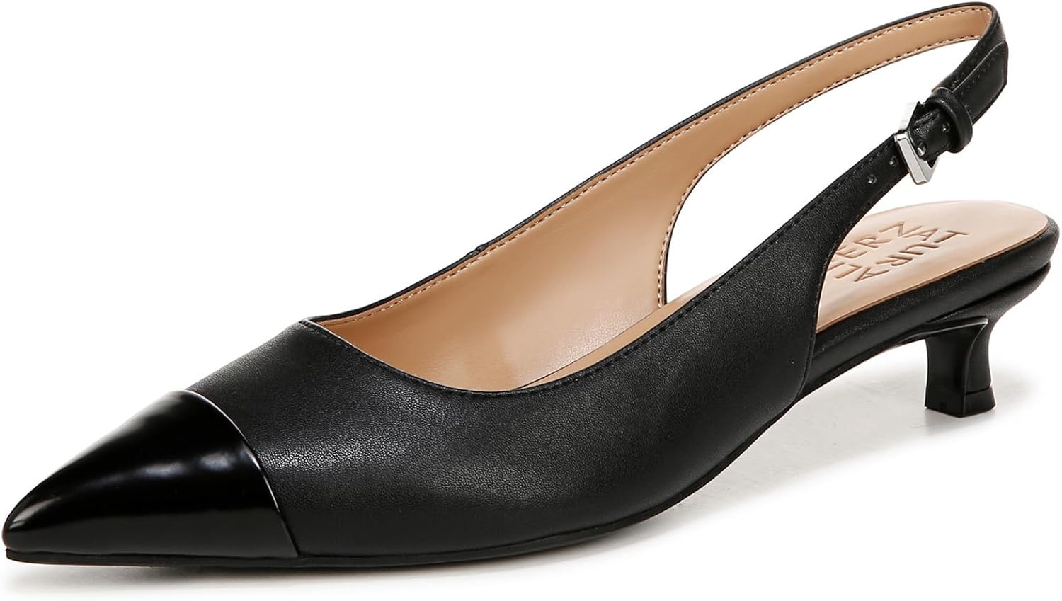 Naturalizer Women’s Gazing Kitten Heel Slingback Pump