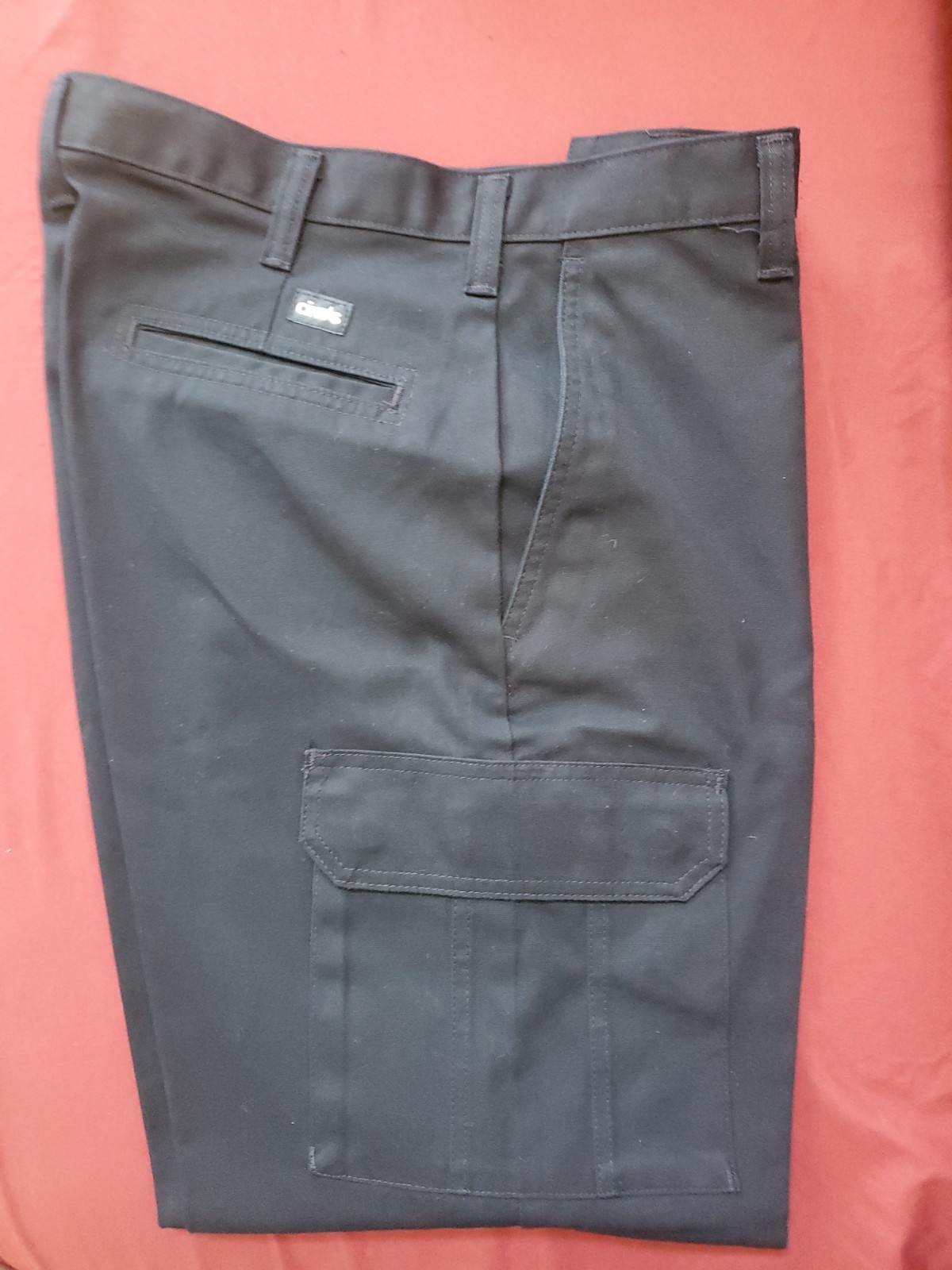 New Cintas 23270-20 32X32 ComfortFlex Pro Navy Blue Cargo Uniform Work Pants !