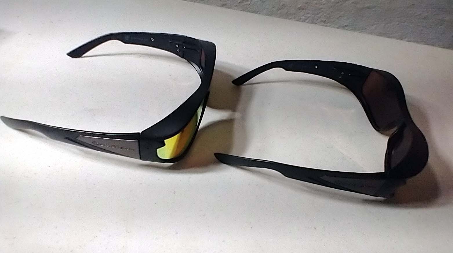 TWO Pairs of Bulbhead BattleVision Polarized Sunglasses