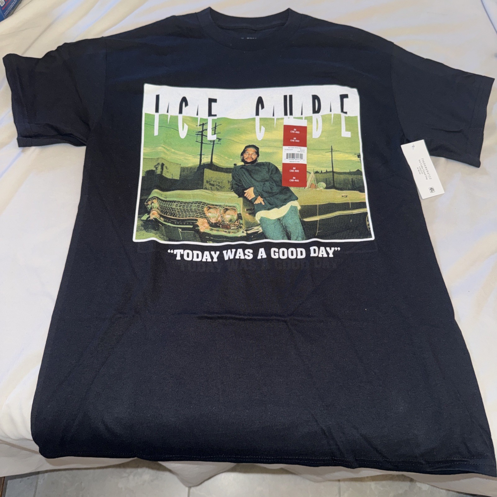 Ice Cube Today Was A Good Day Rap Hip Hop Music T-shirt Size M