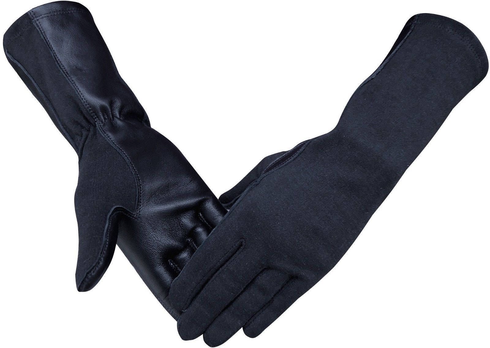 Nomex & Lambskin Leather Pilot Tactical Flight Flyer Gloves Fire Resistant