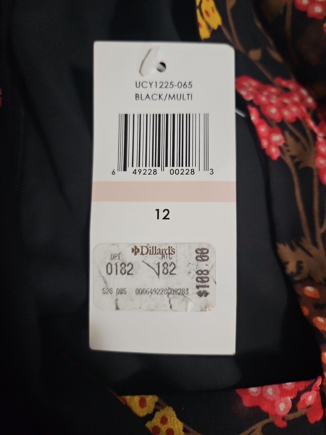 Dorothee Bis Silk Outer/Poly Lined Sleeveless Top – Size 12 – Hidden Side Zipper