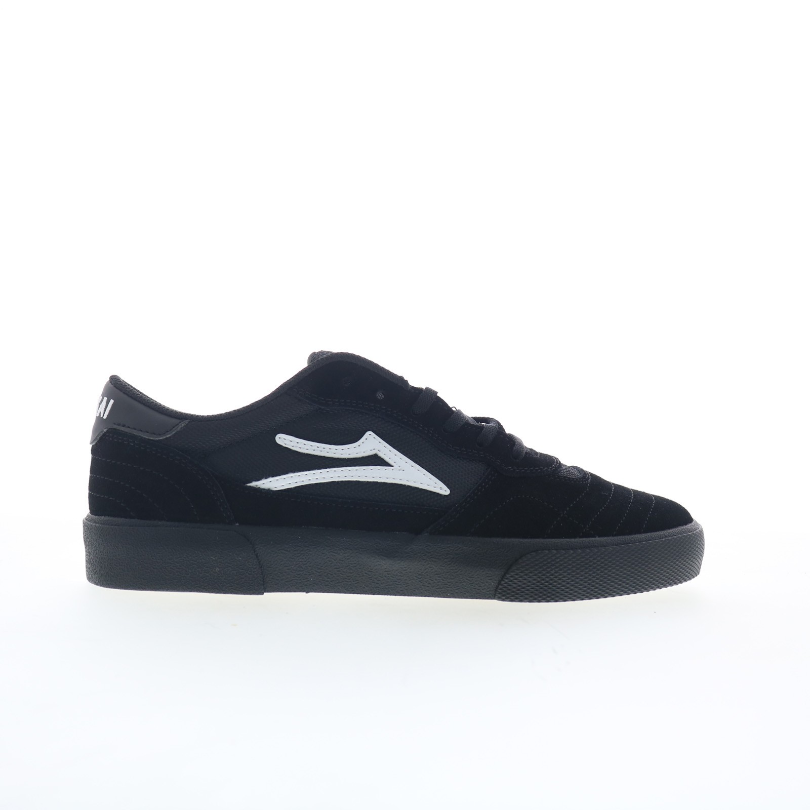 Lakai Cambridge Mens Black Suede Lace Up Skate Inspired Sneakers Shoes