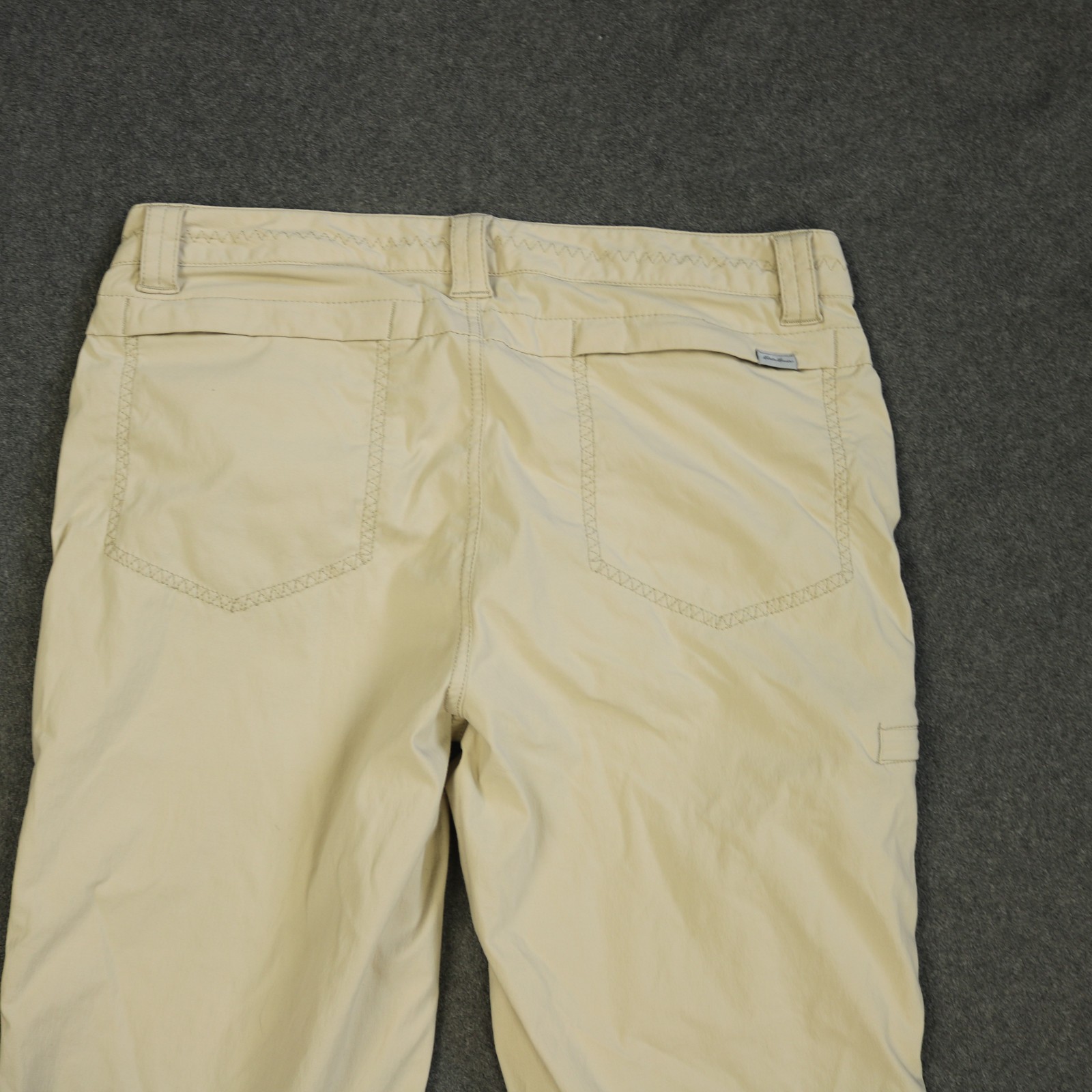 Eddie Bauer Travex Performance Short Low Rise Below-Knee Stretch Beige 2 30×20.5
