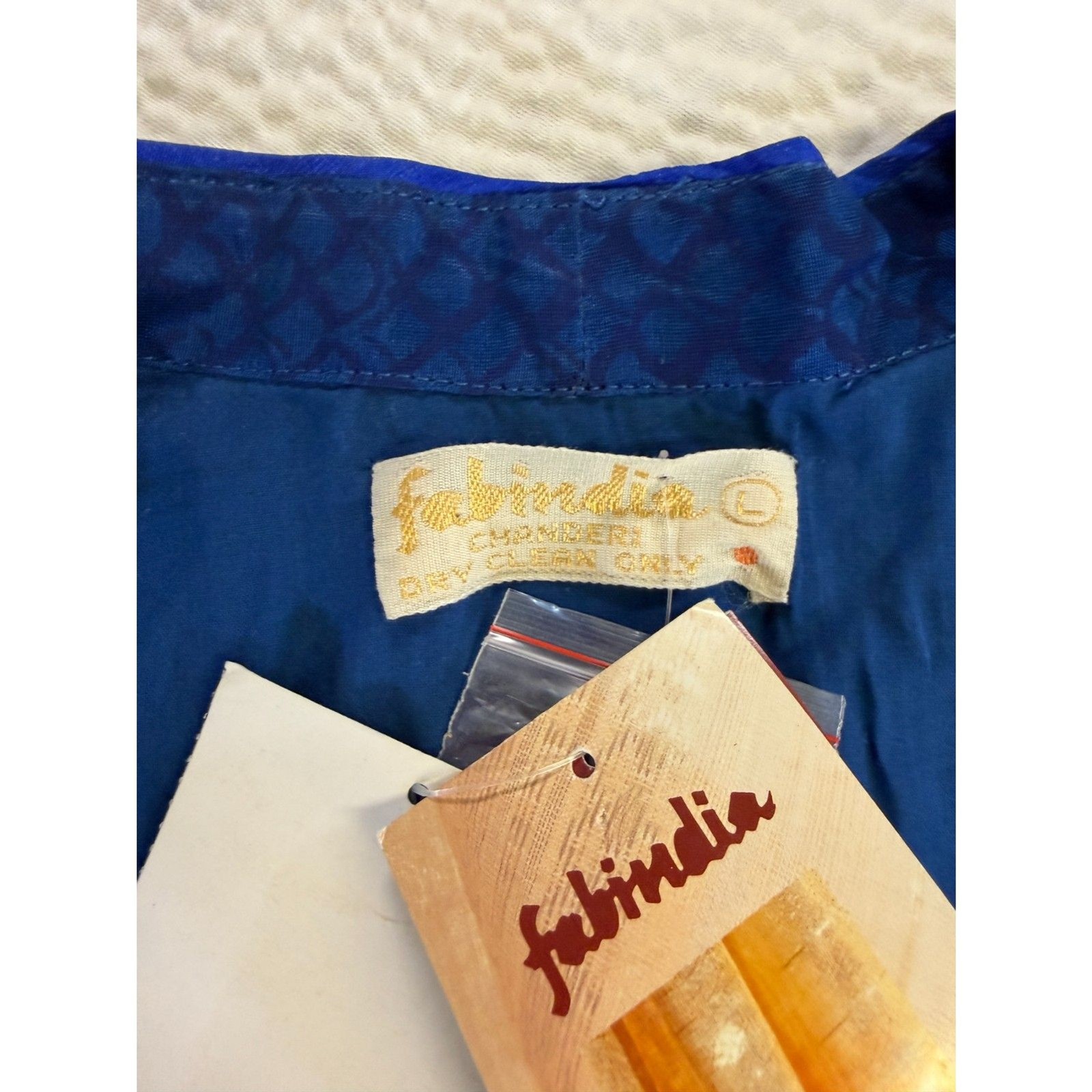 Fabindia 3/4 Sleeve, Sequin, “Ganga” Pattern Women’s Tunic