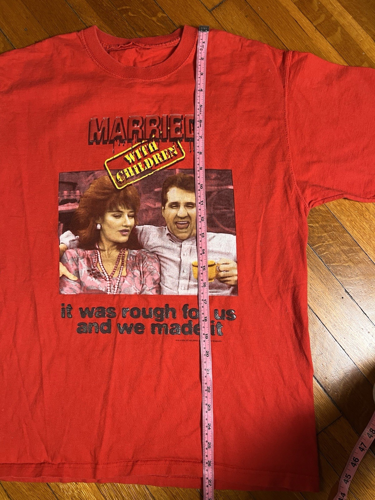 Nostalgic TV Show Vintage Married with Children Unisex T-Shirt Red Al Bundy