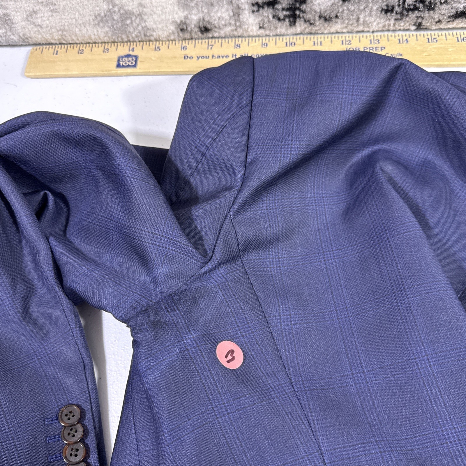 Suitsupply Washington Mens Suit US 44R EU 54 Zignone Wool Two Button Slim Fit