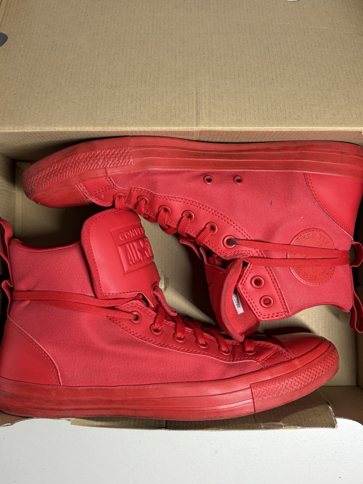 Preowned Converse CTAS Guard Hi University Red Men’s Size 11