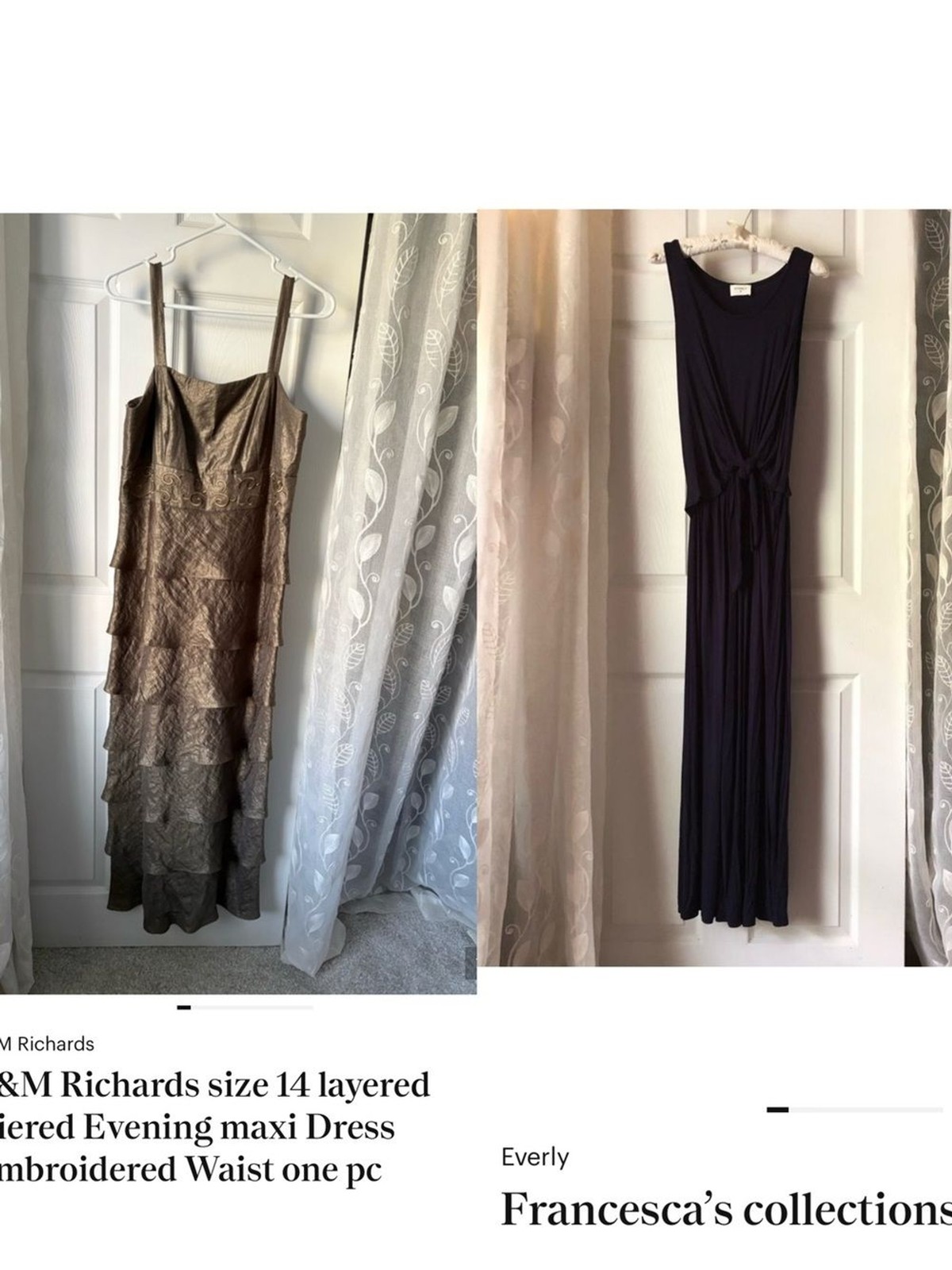 Mixed 12 Pieces Women’s Dresses Bundle Assorted Colors styles size L