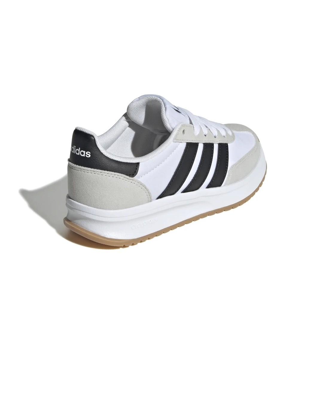 Adidas Run 70s 2.0 J White Black Youth Size 6 Fits Womens 7.5 Sneaker JI2266 New
