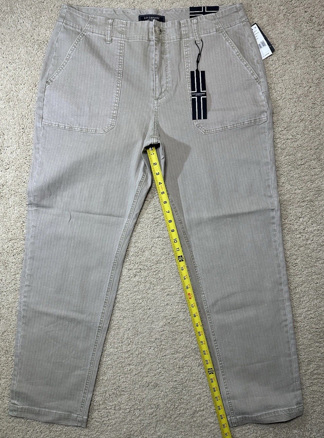 Liverpool Los Angeles Utility Pants Men Size 38×32