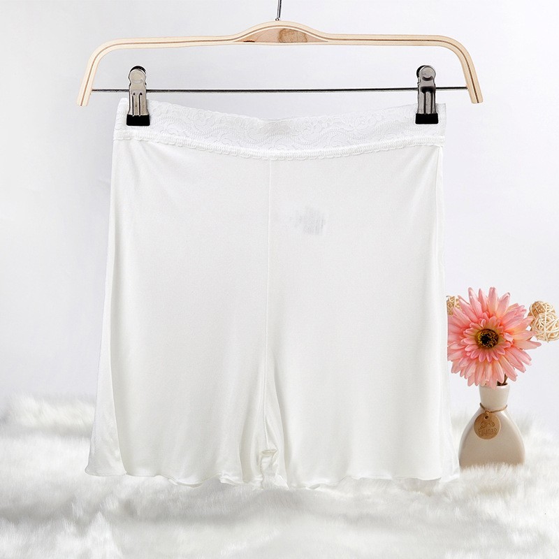 Womens Silk Safety Pants Boyshorts Mulberry Casual Daily Home Shorts Knickers
