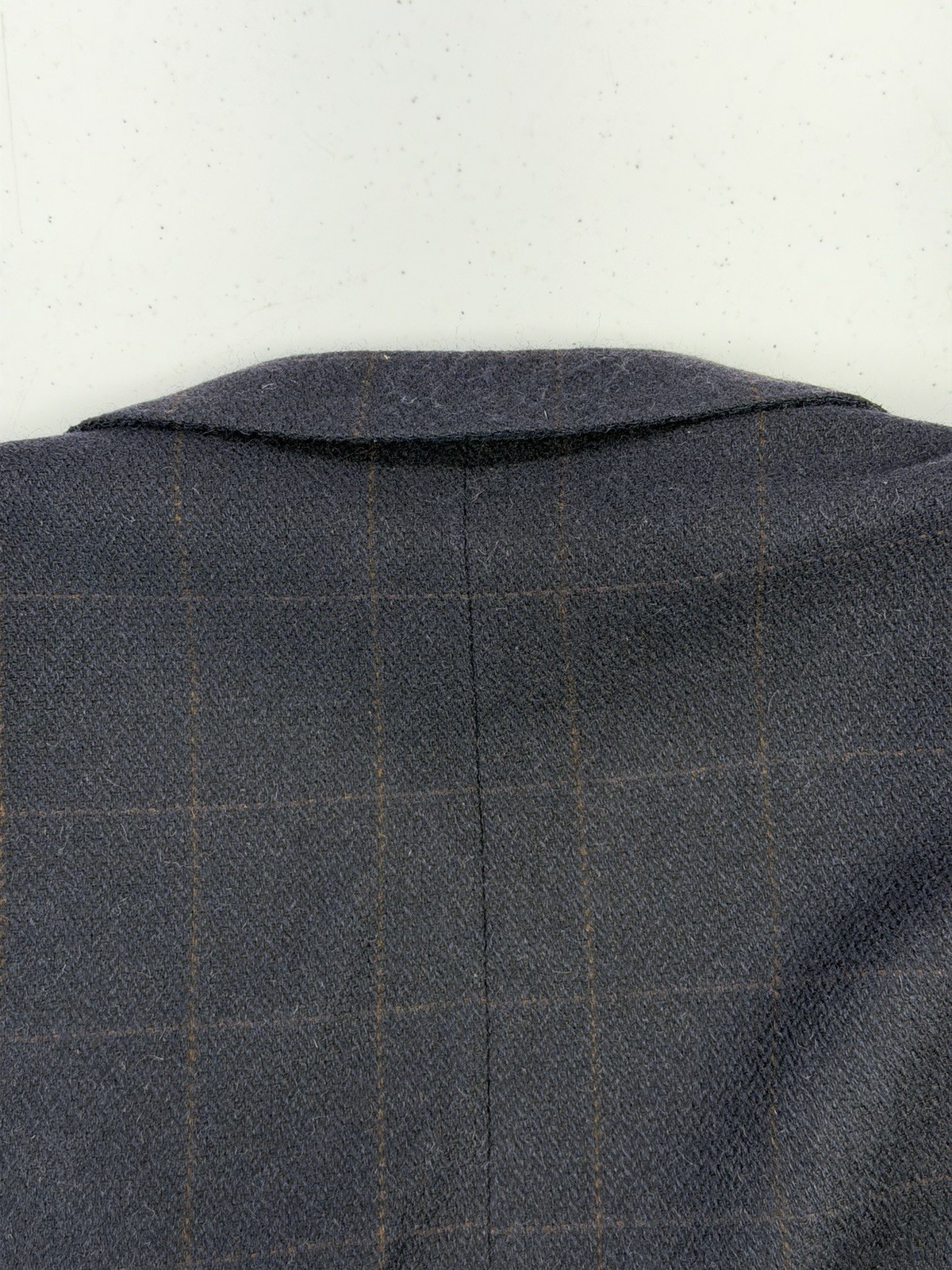 Ermenegildo Zegna Italy Men’s Navy Blue Plaid 100% Camel Hair Blazer 42R $5,395