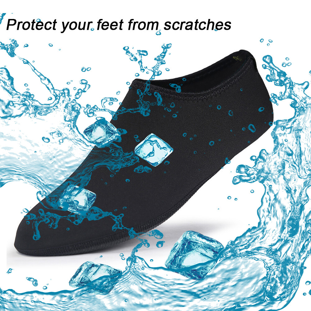 Womens Mens Water Shoes Anti Slip Barefoot walking Socks Sports Surf Beach Swim
