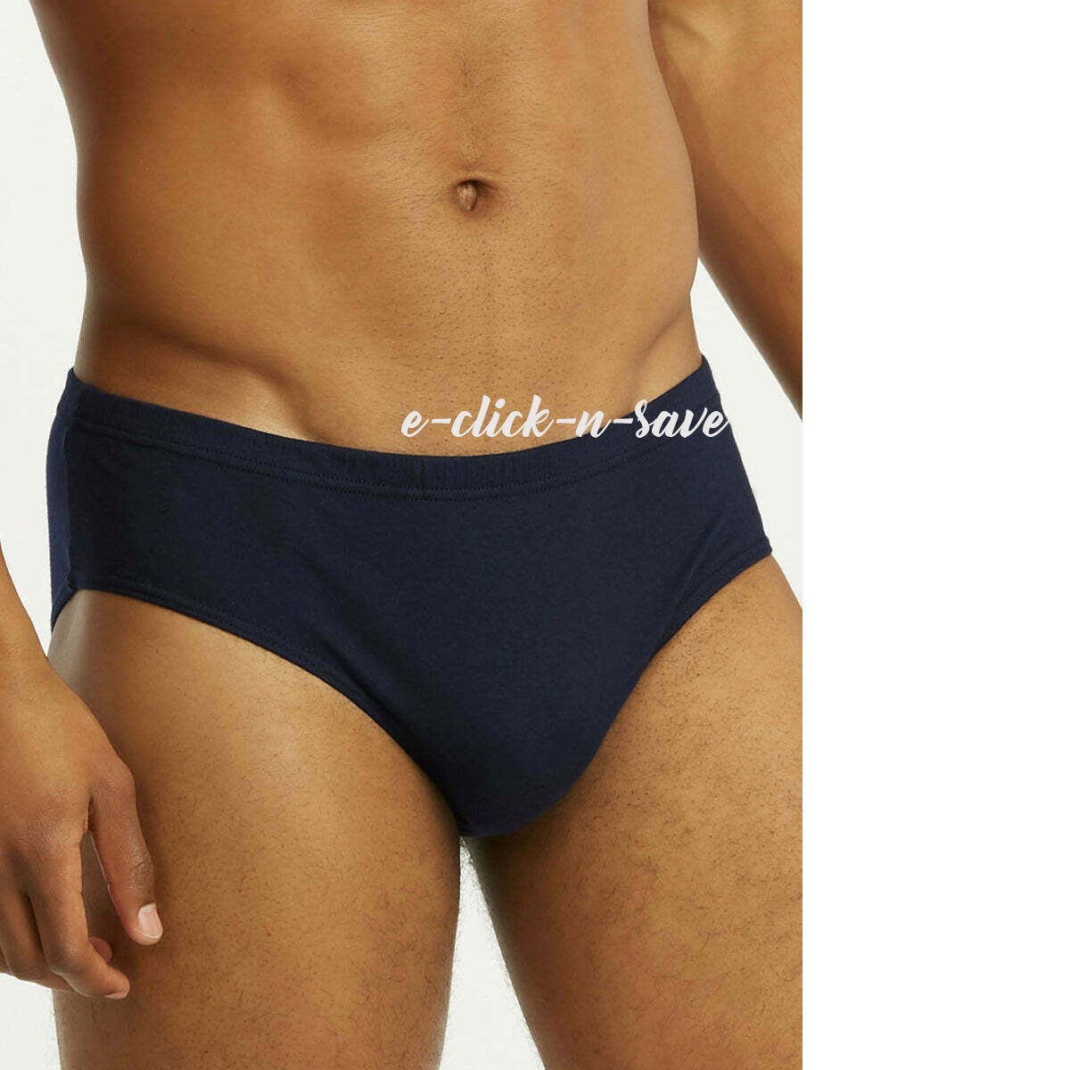 6 Pack Men’s ULTRA Solid Cotton Knocker Bikini Brief Underwear Assorted Colors