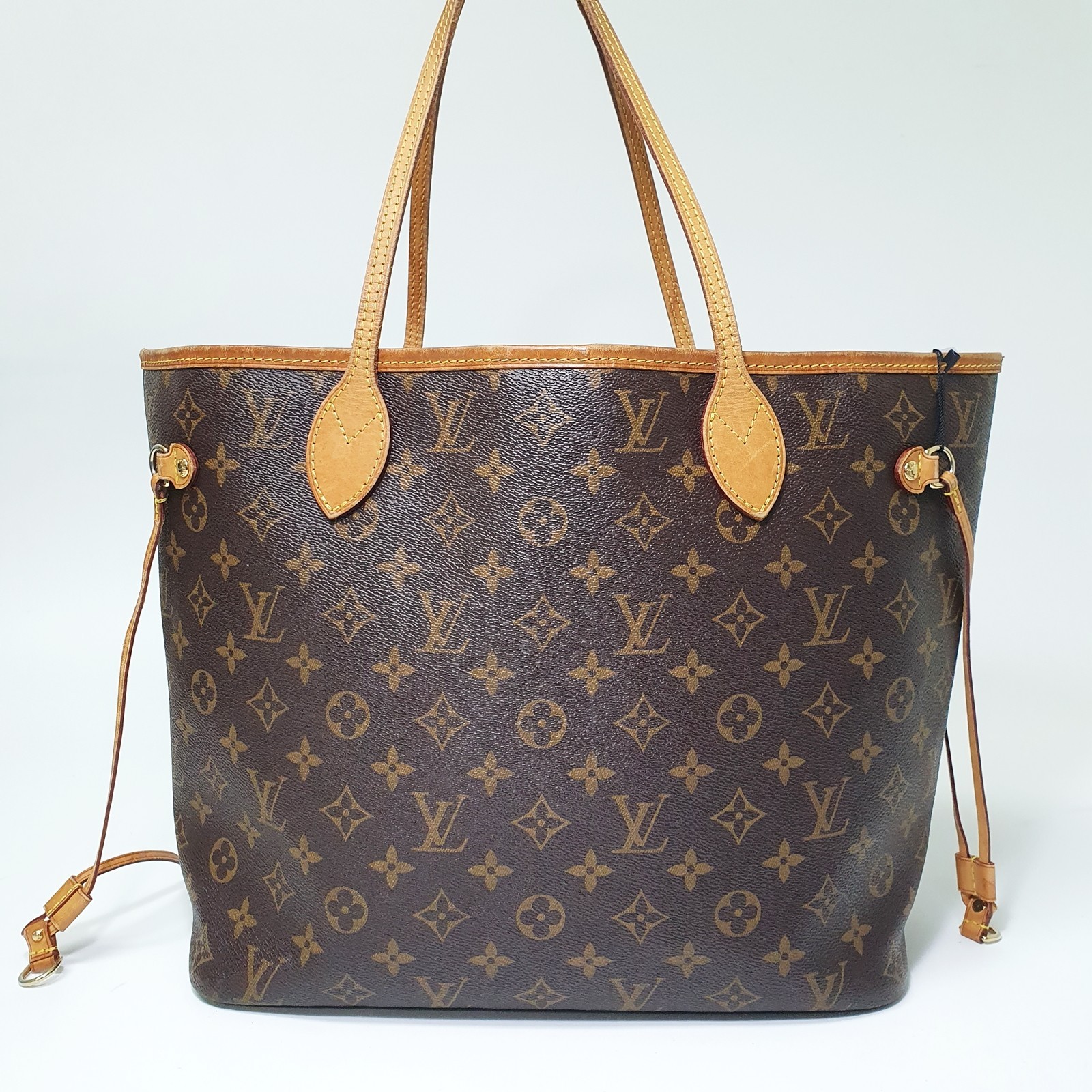 TARIFF FREE Authentic Louis Vuitton Neverfull MM Monogram M41177 Odor CLA750