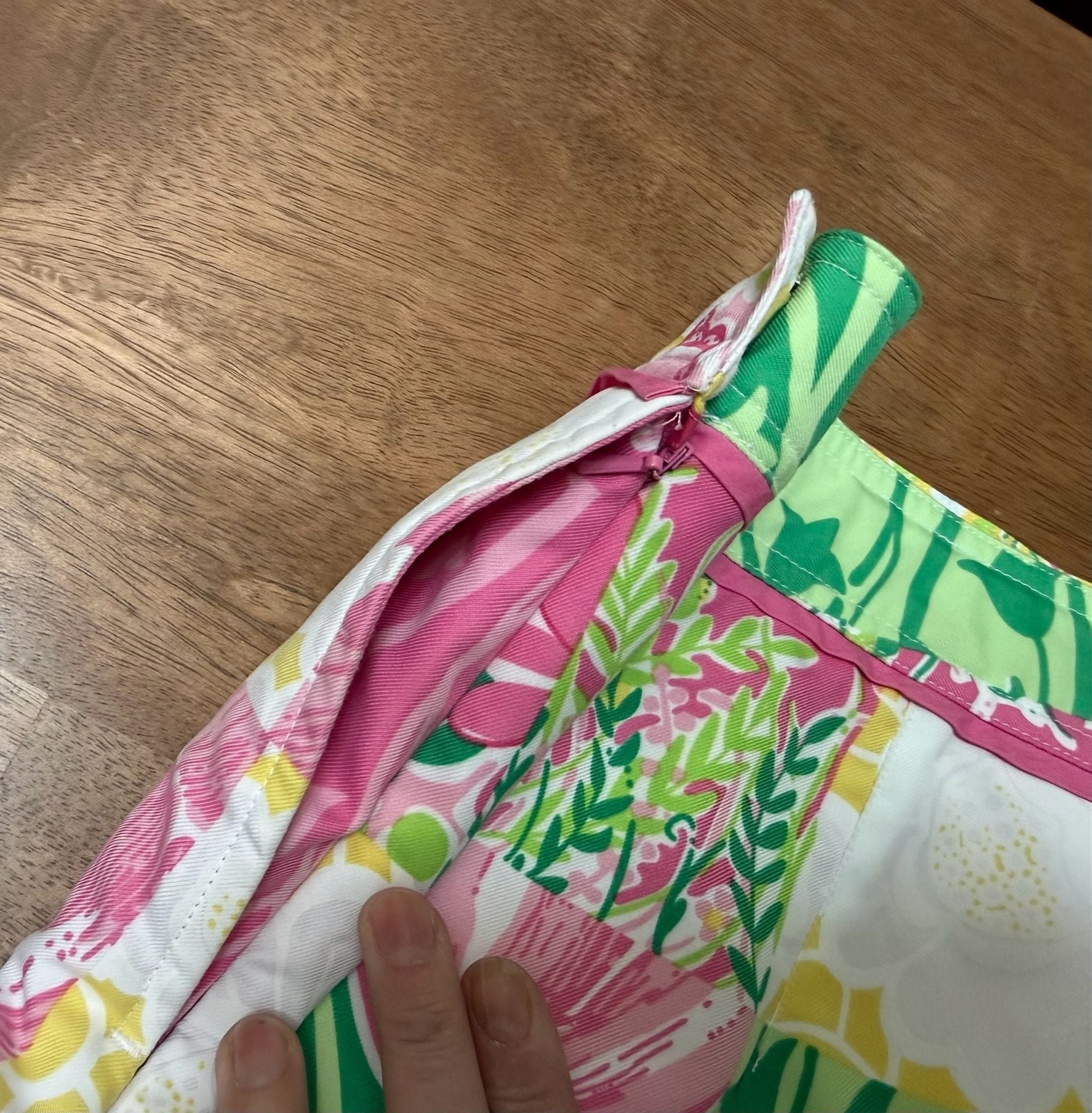 Lilly Pulitzer Patchwork Floral Print Skort Size 10