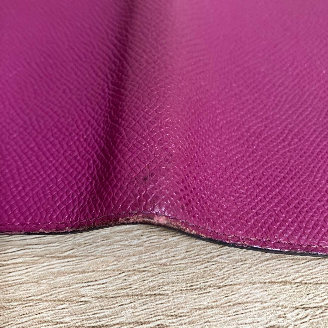 Pink HERMES Agenda Cover 17cm x 10cm Pre-owned Unisex