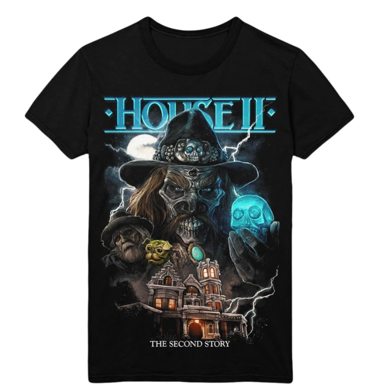 House II: The Second Story Horror Graphic T-Shirt