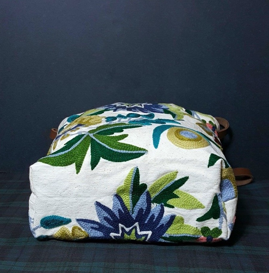 $165 RALPH LAUREN DENIM & SUPPLY CREWELWORK EMBROIDERED CROSSBODY WOMENS BAG