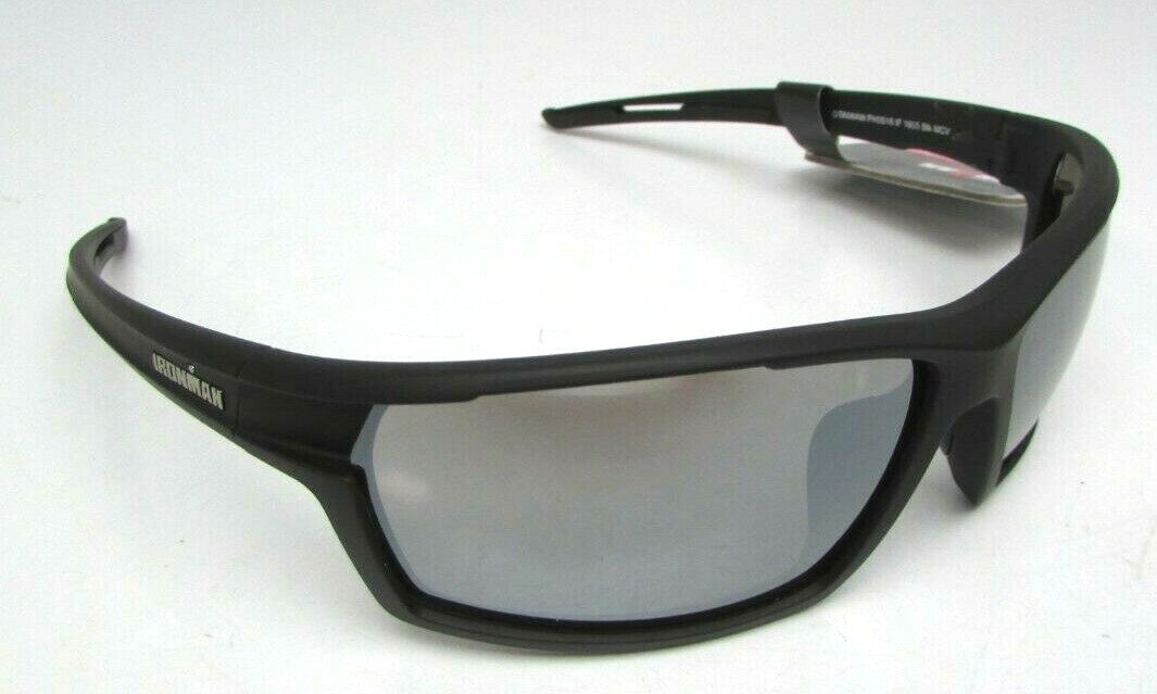 Foster Grant IronMan IF 1805 BLK Black Sunglasses NEW See Description 100% UV