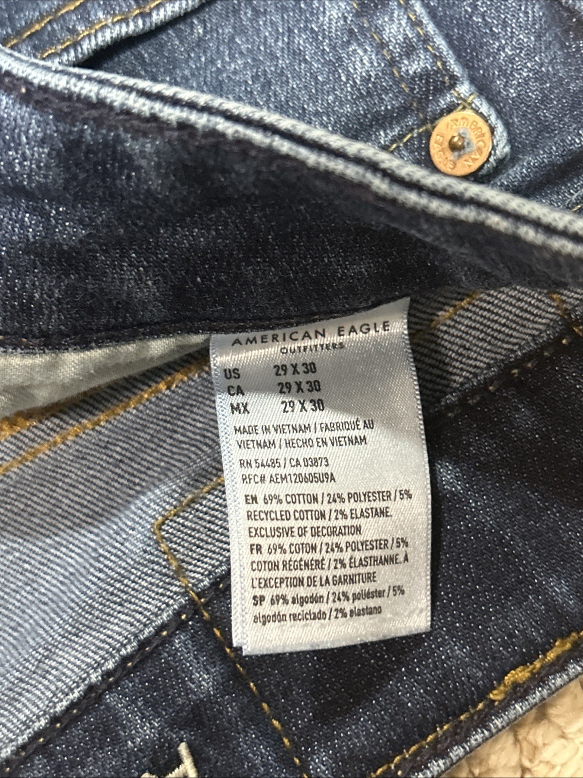 American Eagle AirFlex + Temp Tech Athletic 29×30 Jeans Stretch