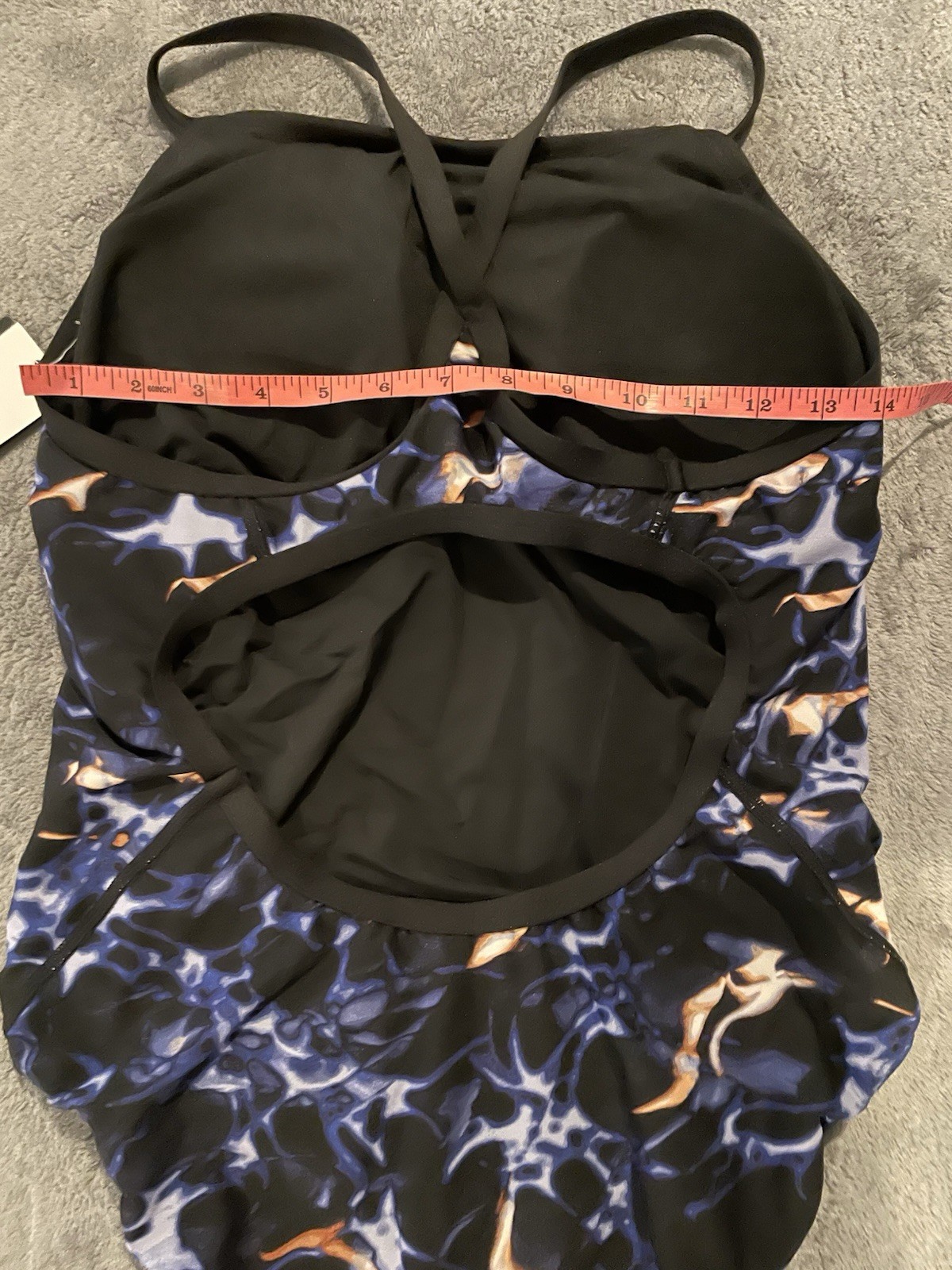 TYR Durafast Elite Diamondfit Neuron One Piece Swimsuit Women’s US Size 14