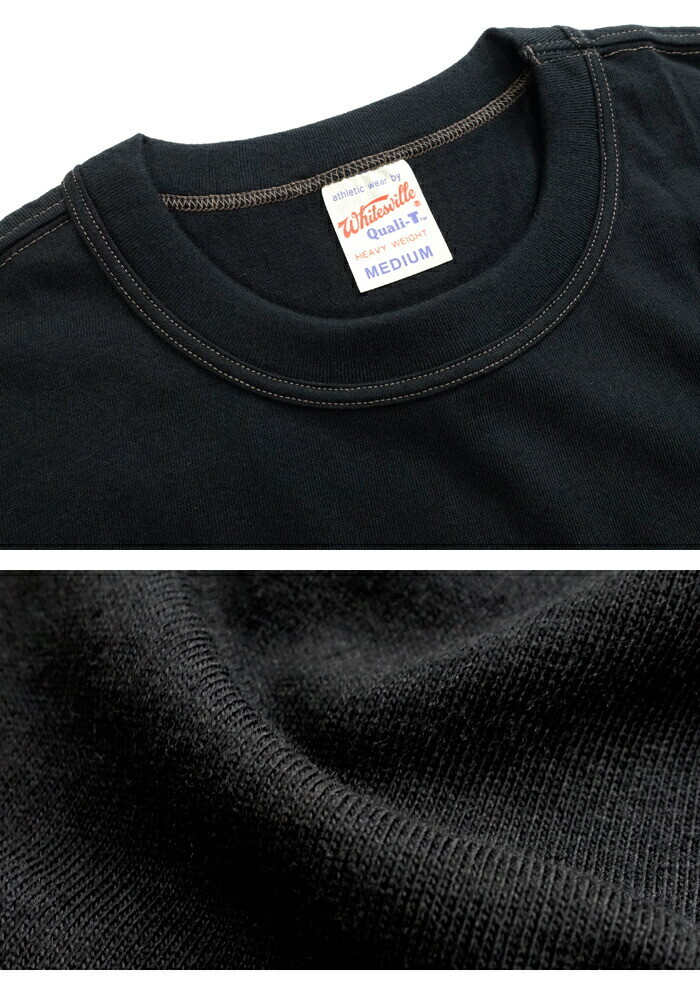 Bulk purchases great value‼【2-PACK Black】S-2XL WHITESVILLE T-SHIRT WV73544 acs