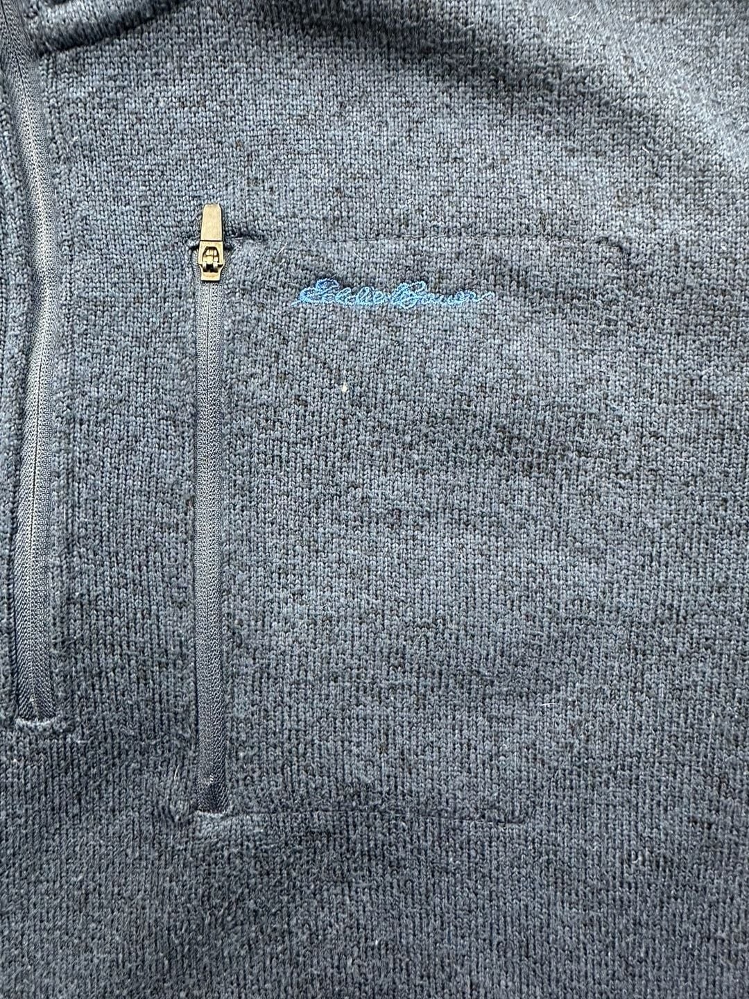 Eddie Bauer Men’s Radiator Sweater Fleece Quarter-Zip Pullover
