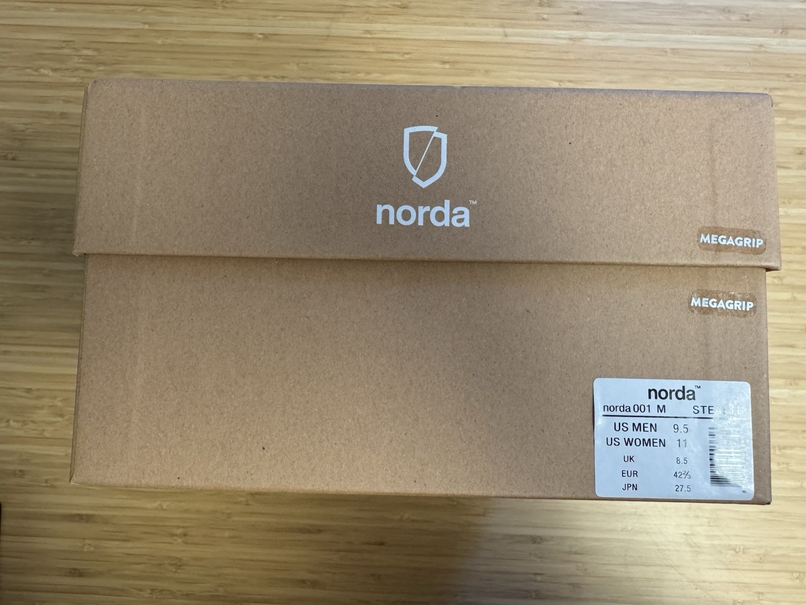 Norda 001 Trail Running Shoes Dyneema Stealth Black, Size 9.5M/11W Excellent 5mi