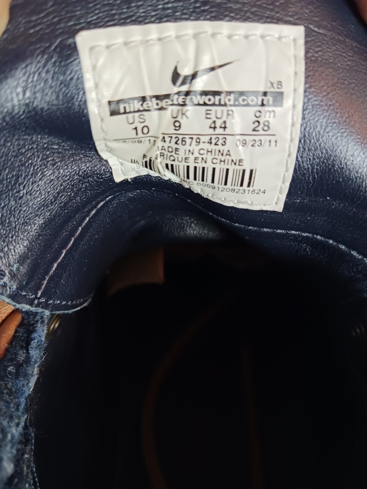 Nike Zoom SB Stefan Janoski MD PR ‘Obsidian’ Skate Casual Shoes Mens 10 US 2011