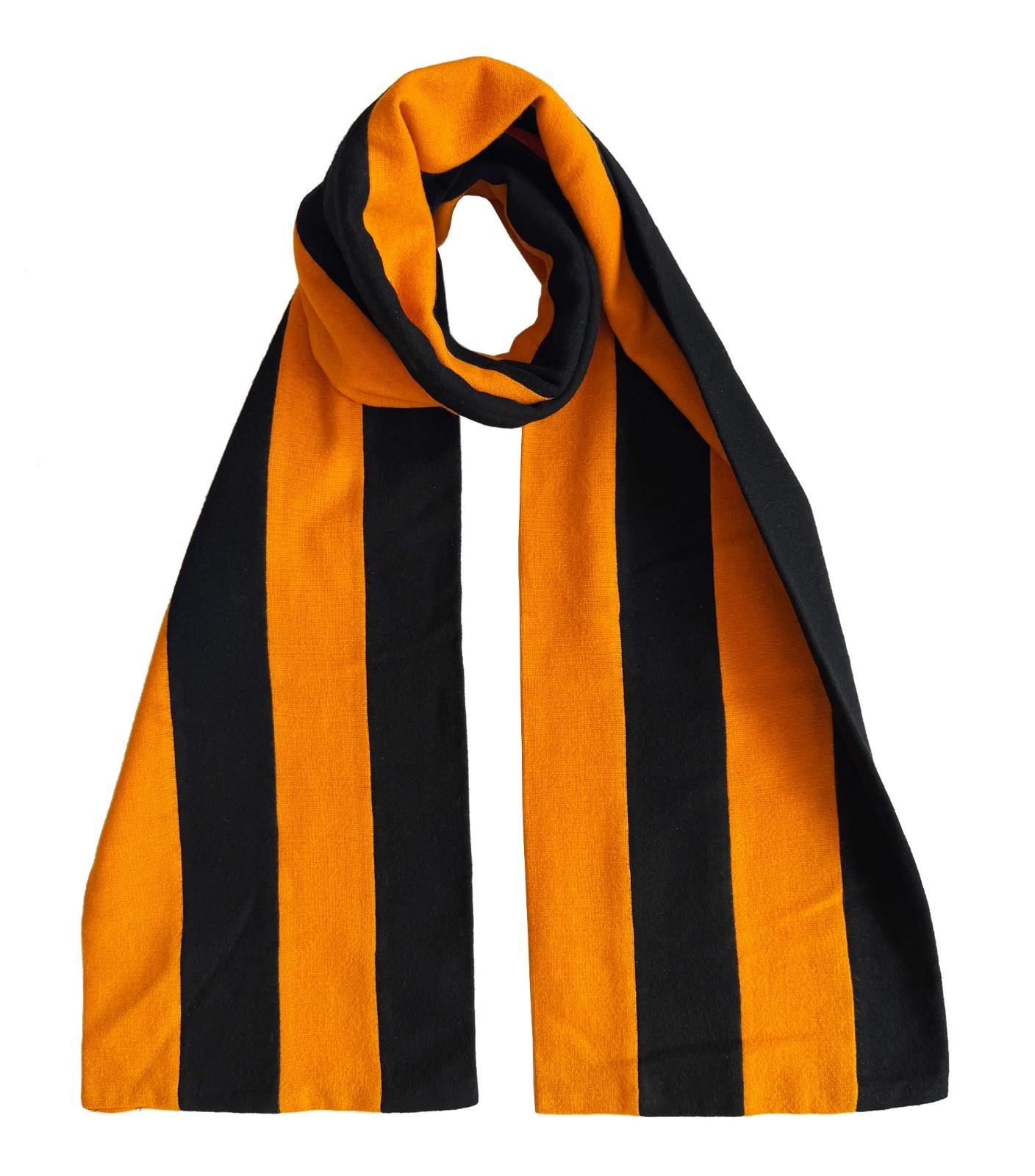 Vintage J. PRESS PRINCETON UNIVERSITY Wool Woven Scarf Striped England 70″ L