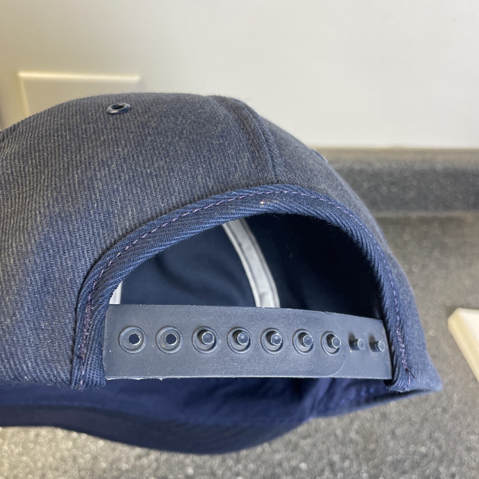 Vintage Goodyear Patch Snapback Trucker Hat Cap 70s USA Swingster Foam Removed