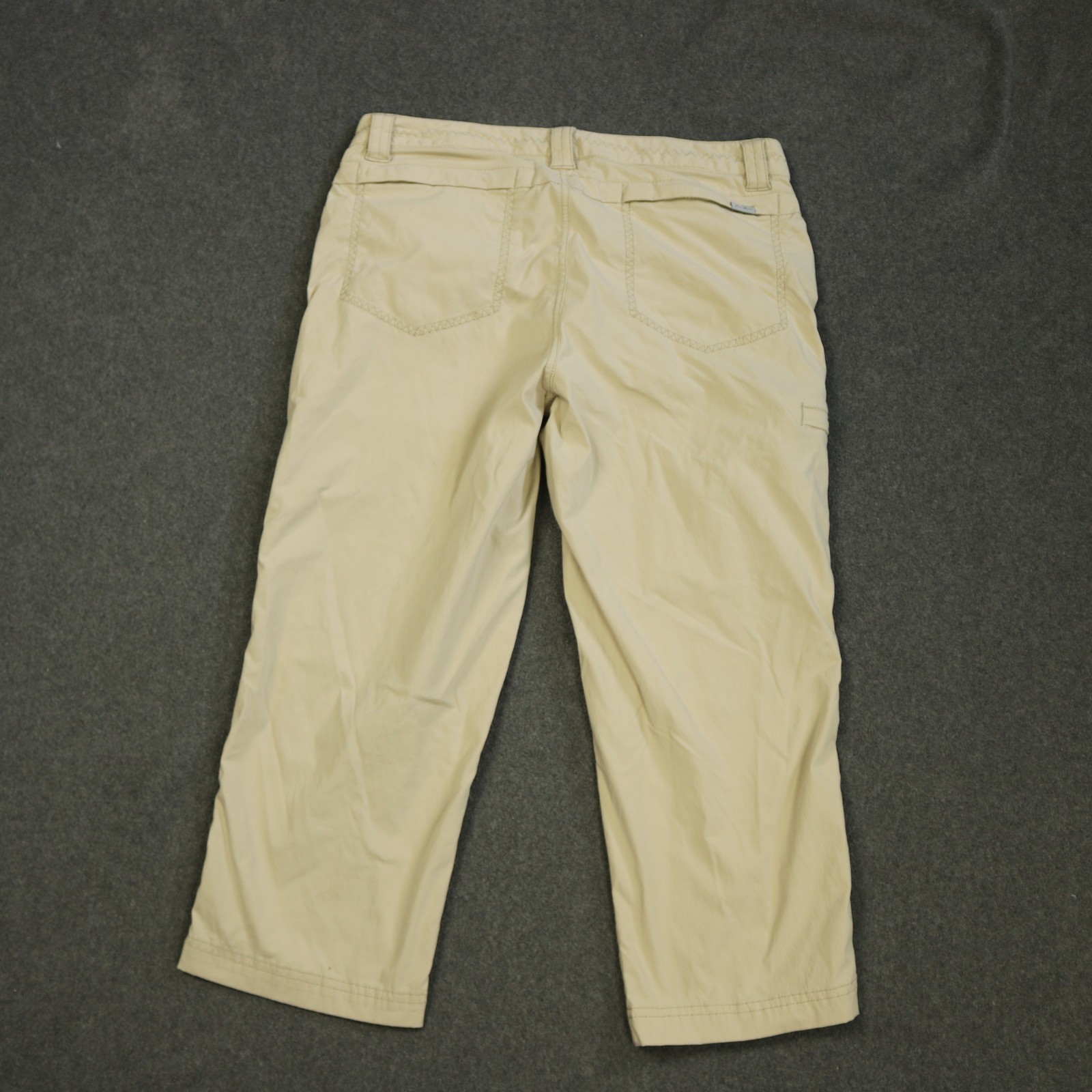 Eddie Bauer Travex Performance Short Low Rise Below-Knee Stretch Beige 2 30×20.5