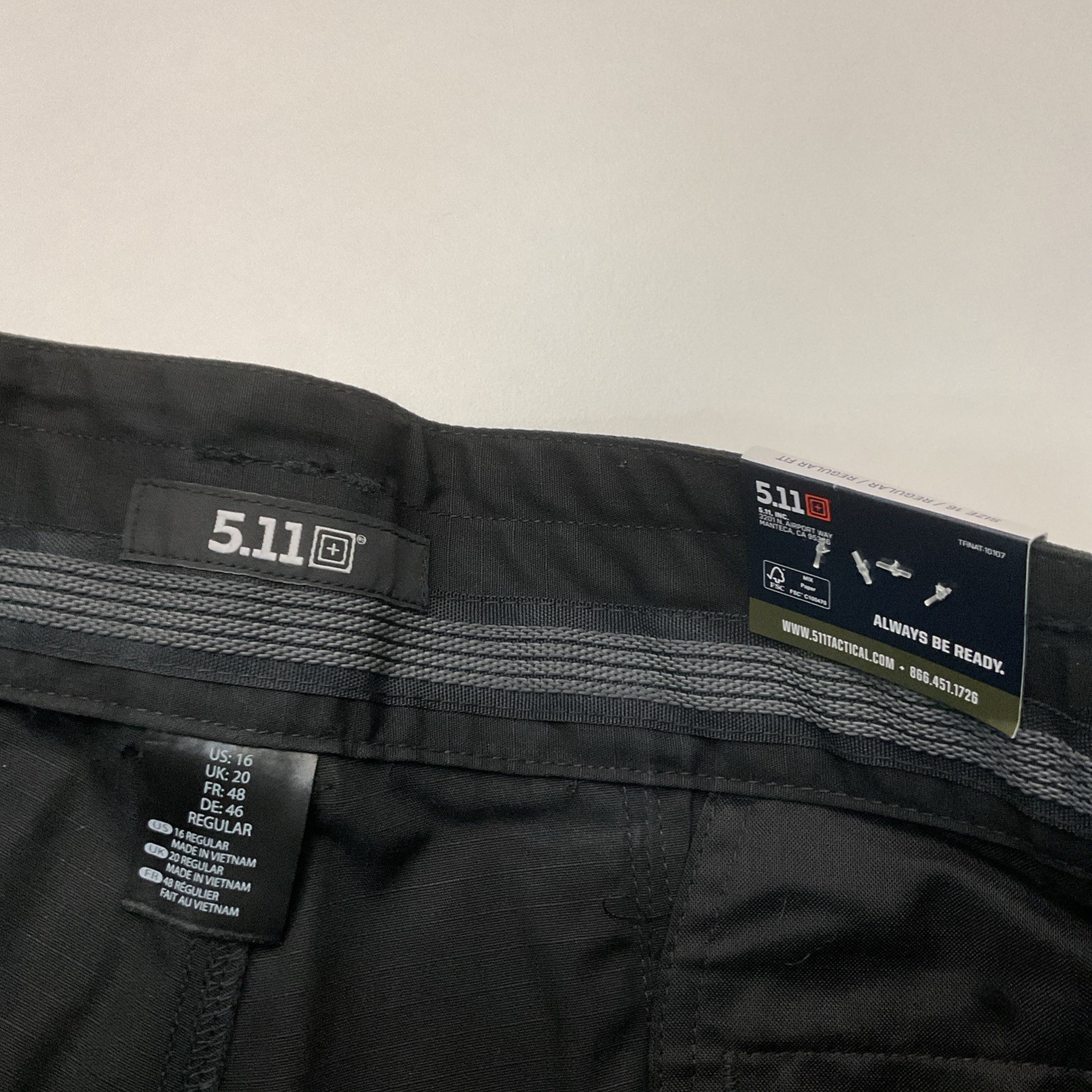 64369 5.11 Tactical Women’s Taclite EMS Pants 16 Regular Black