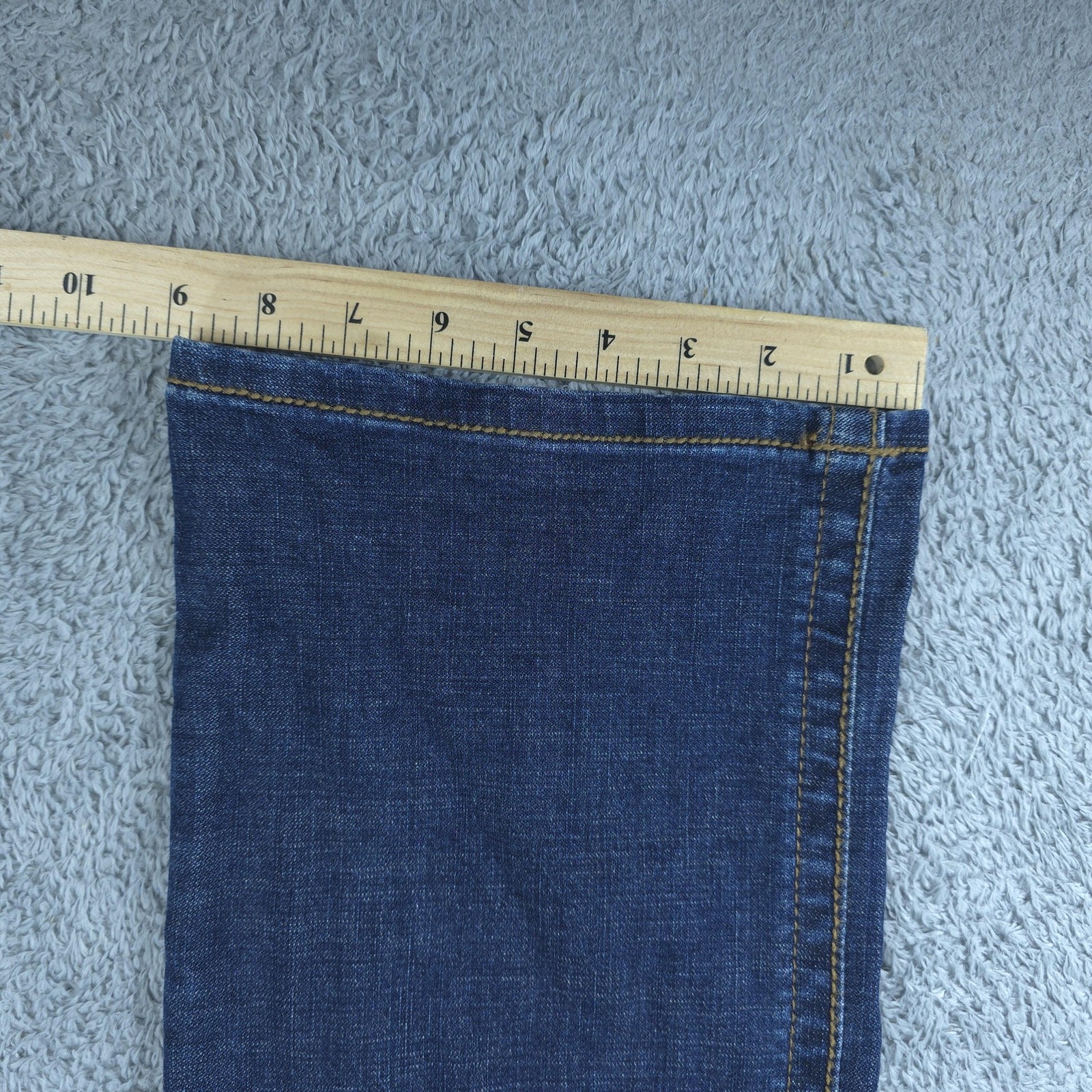 Wrangler Willow Riding Jeans Womens 11 X 34 Blue Medium Wash Bootcut Stretch